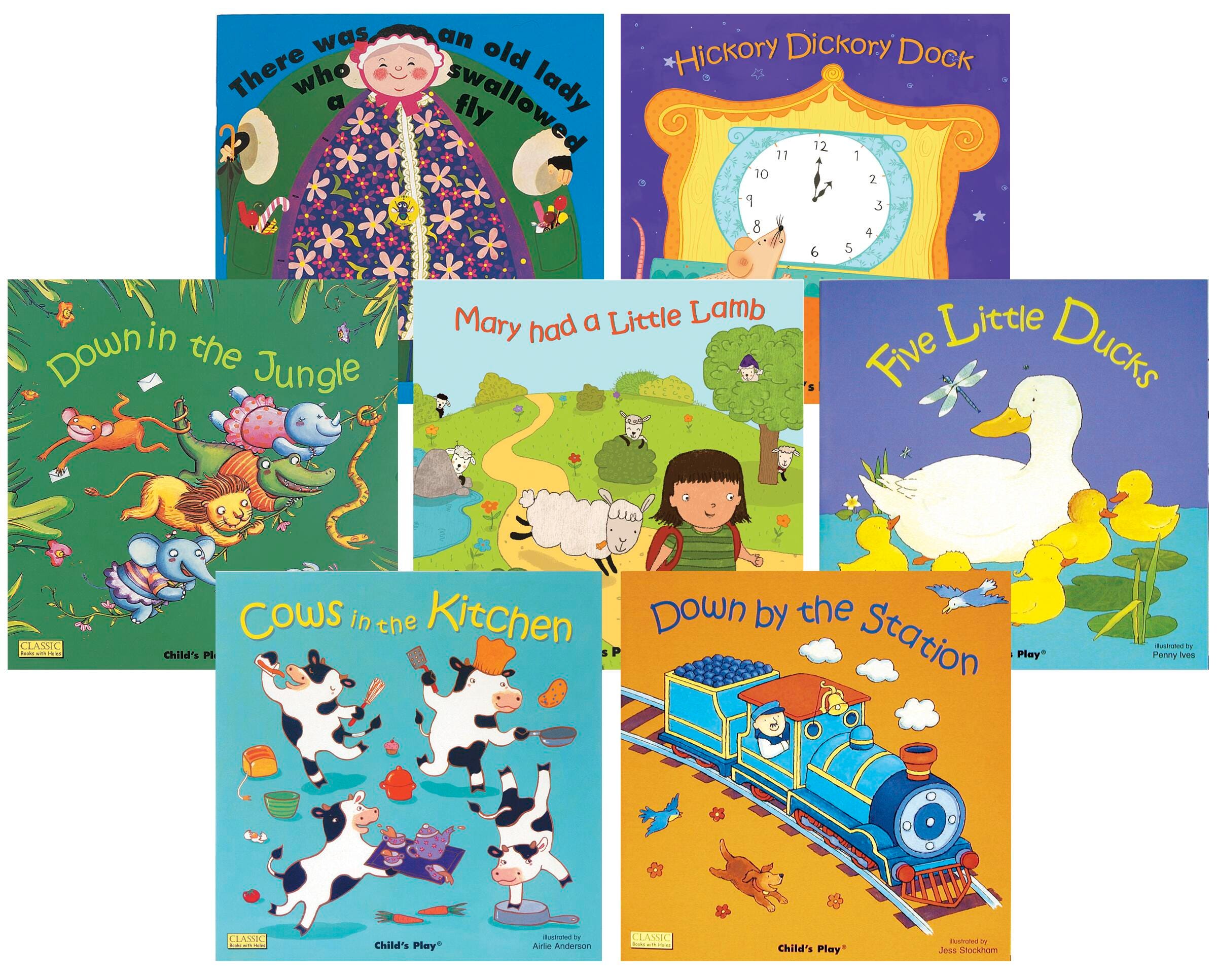 Childcraft Classic Book Set 2 and CD, Set of 7